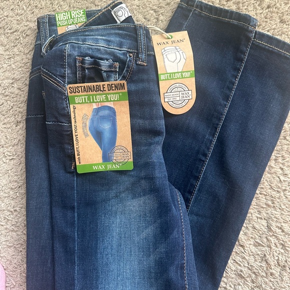 Wax Jean Denim - NWT Wax Jean Dark Blue Denim Jeans